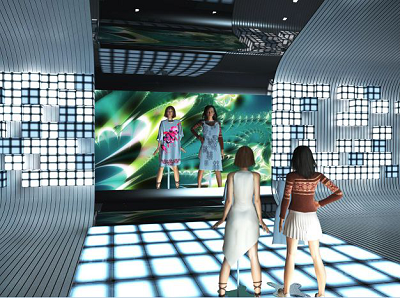 3D虛擬試衣鏡展廳助力零售電商大戰 3D虛擬試衣鏡展廳助力零售電商大戰